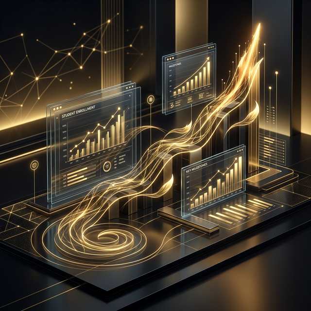 Enrollment Growth Visual